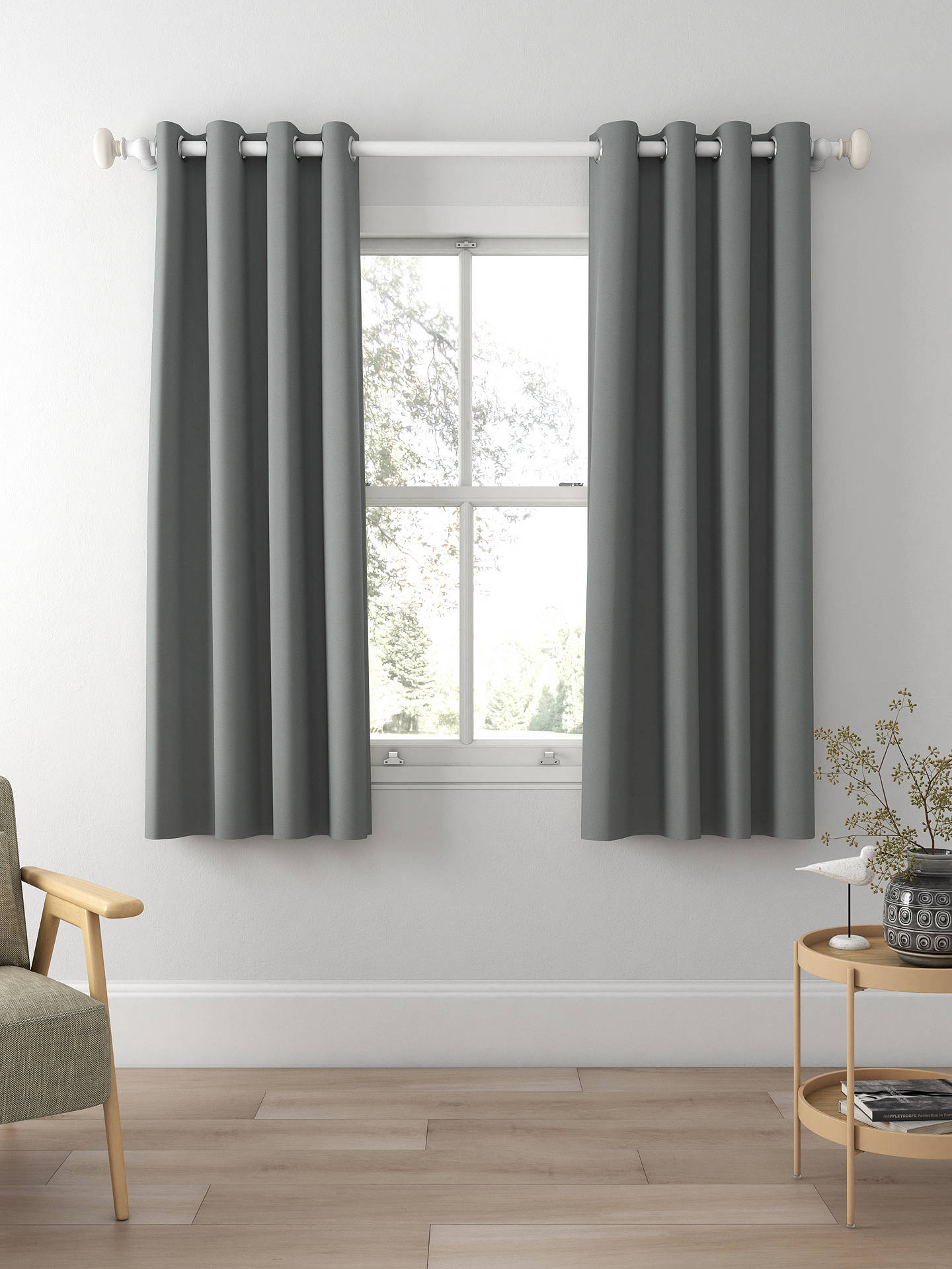 Harlequin Empower Plain Made to Measure Curtains, Etching