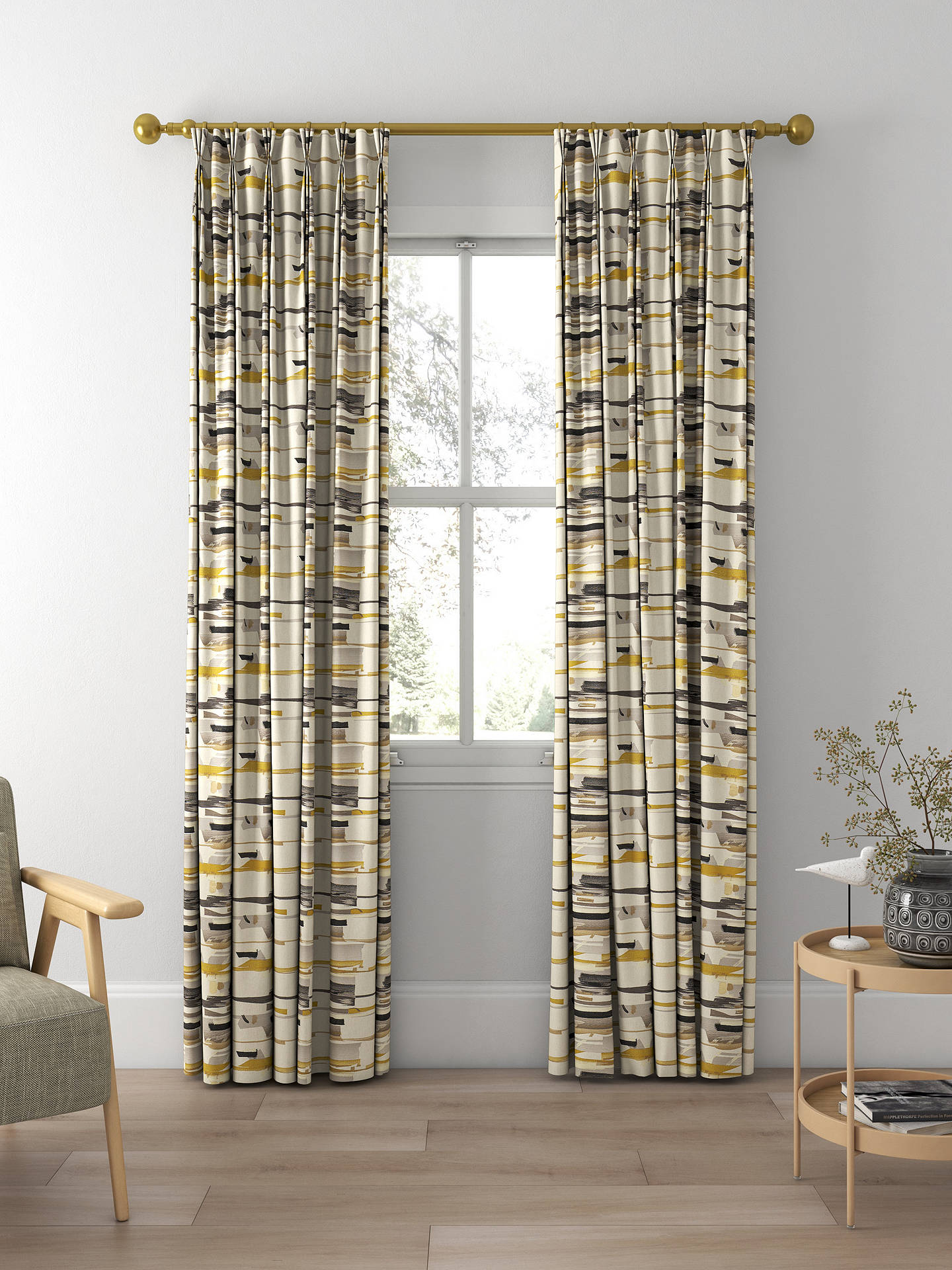 Harlequin Momentum 4 Made to Measure Curtains, Charcoal/Onyx