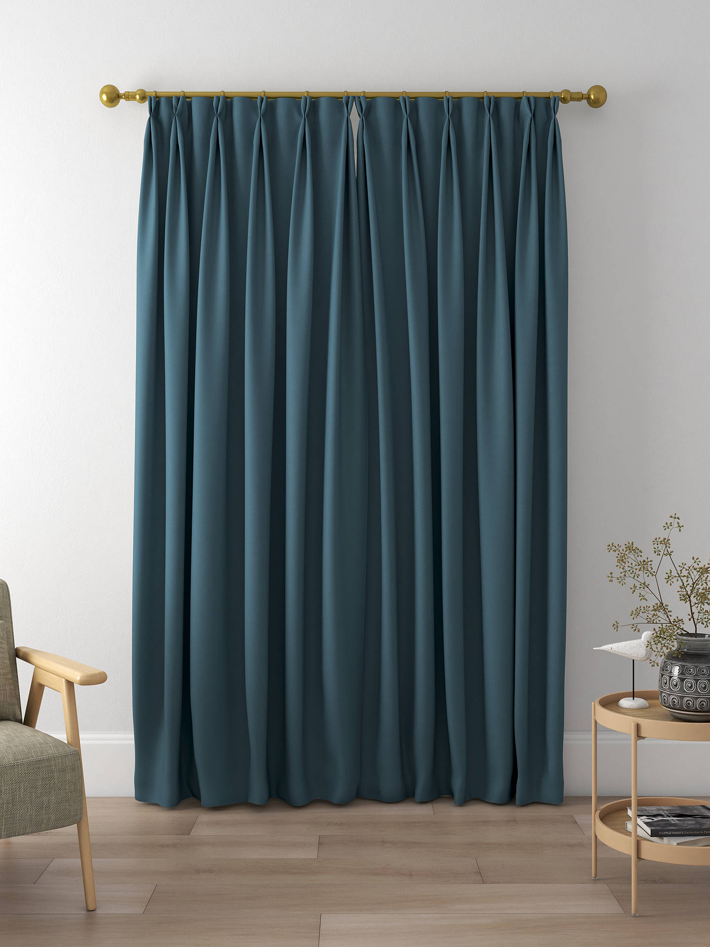 Harlequin Empower Plain Made to Measure Curtains, Riviera