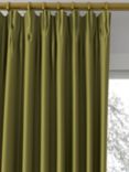 Harlequin Empower Plain Made to Measure Curtains or Roman Blind, Olive