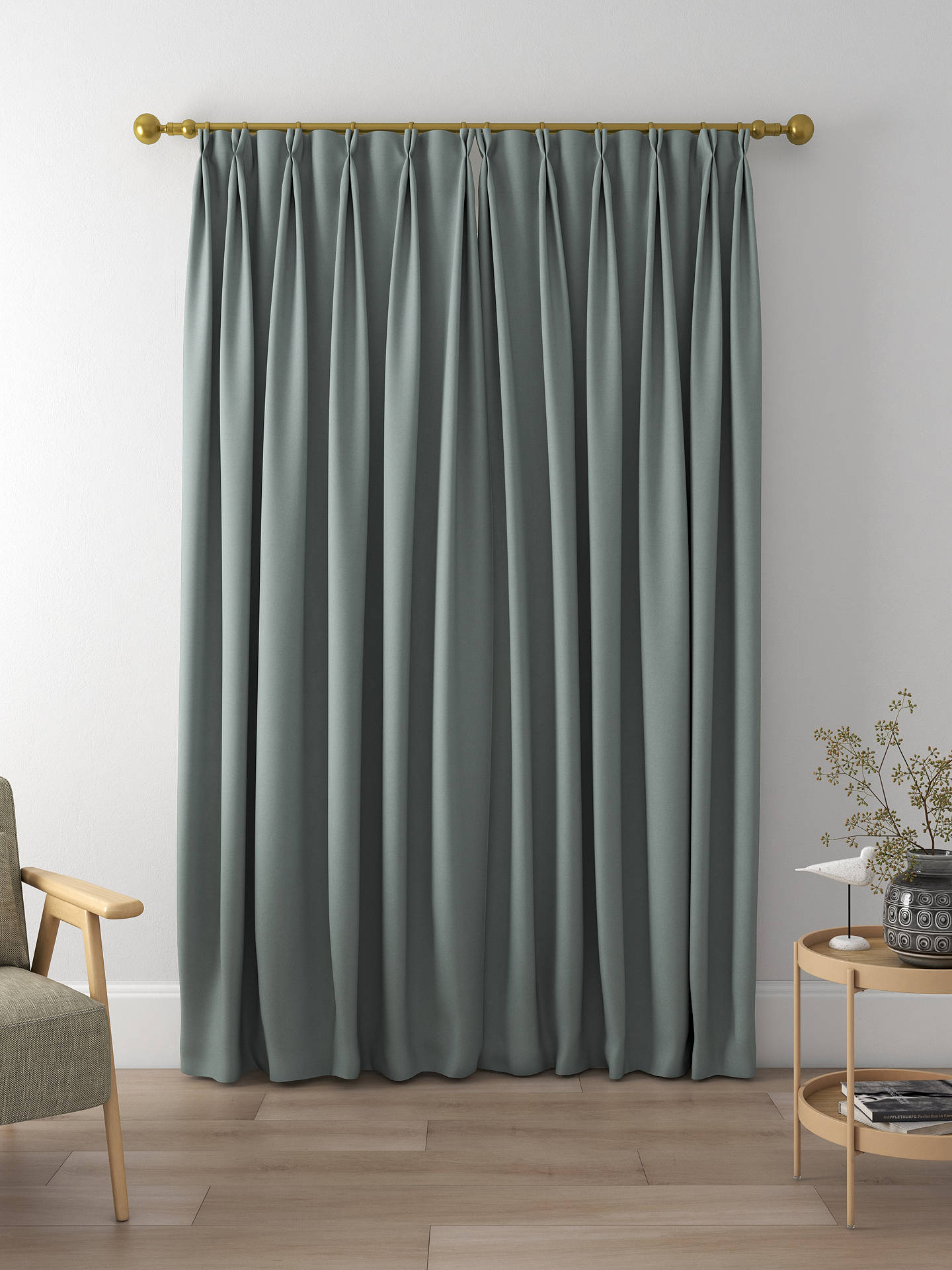 Harlequin Empower Plain Made to Measure Curtains, Elephant Grey