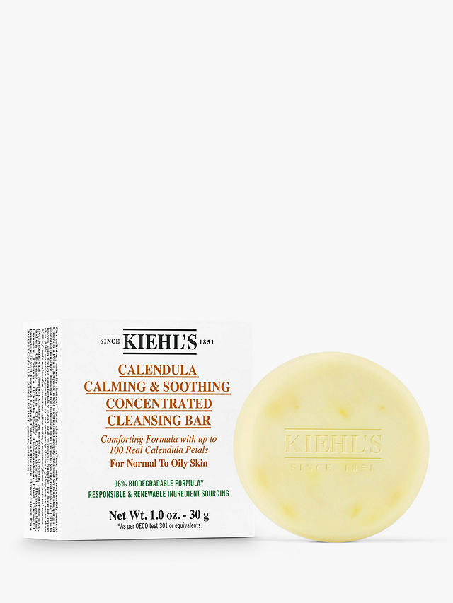 Kiehl's Calendula Calming & Soothing Concentrated Cleansing Bar, 30g 2