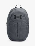 Under Armour Hustle Lite Backpack, Pitch Grey