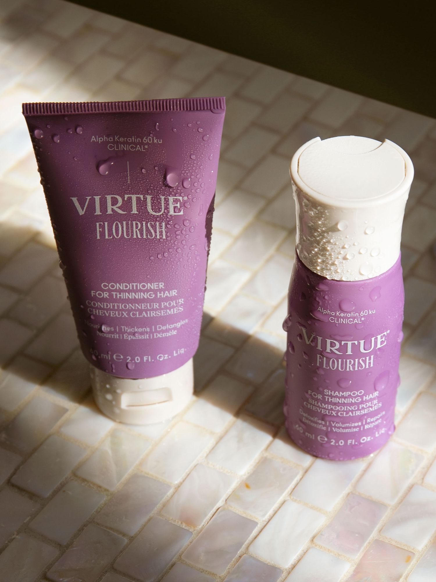 Virtue Flourish® Conditioner for Thinning Hair, 60ml 5