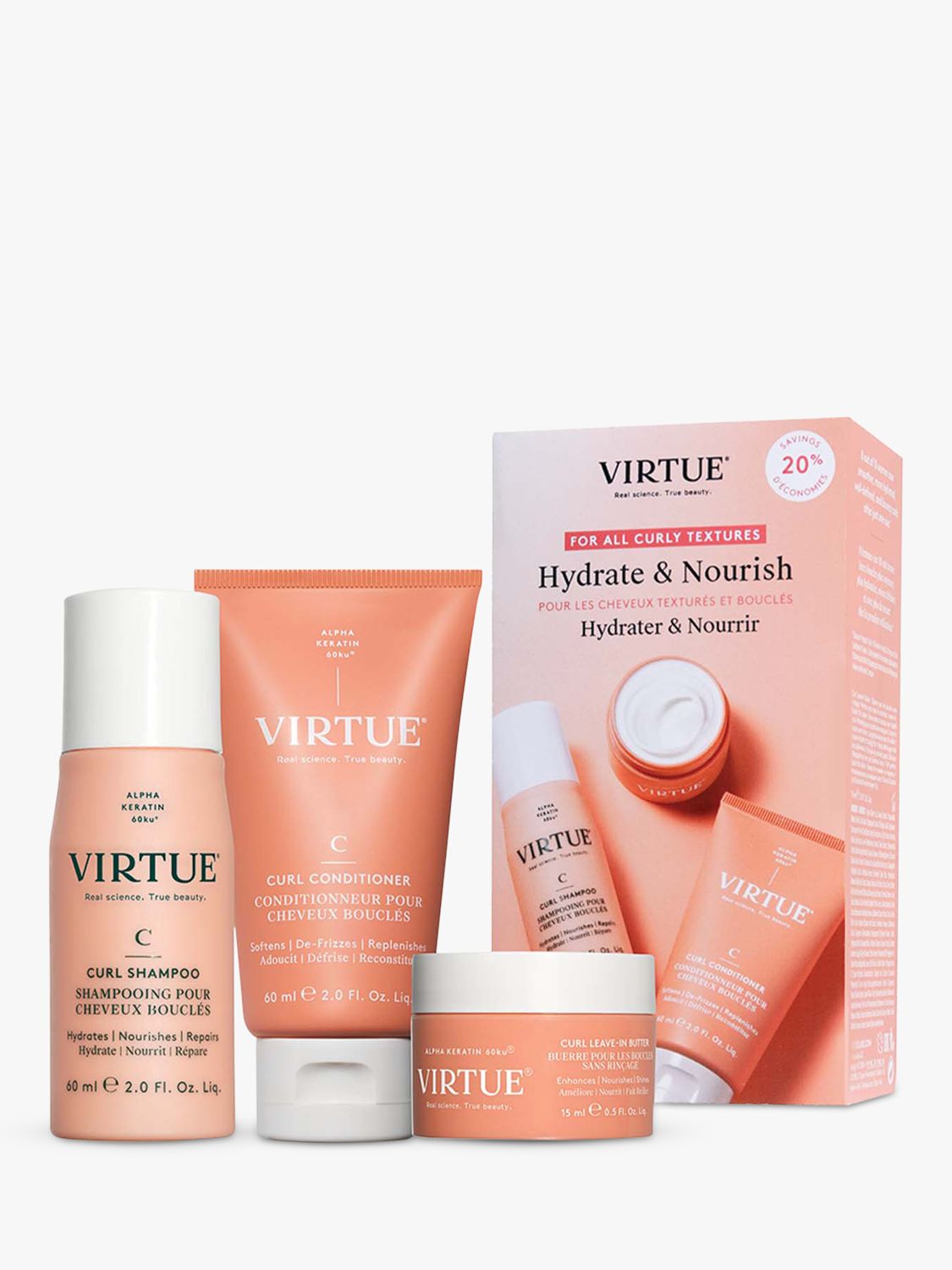 Virtue Curl Discovery Haircare Gift Set 1
