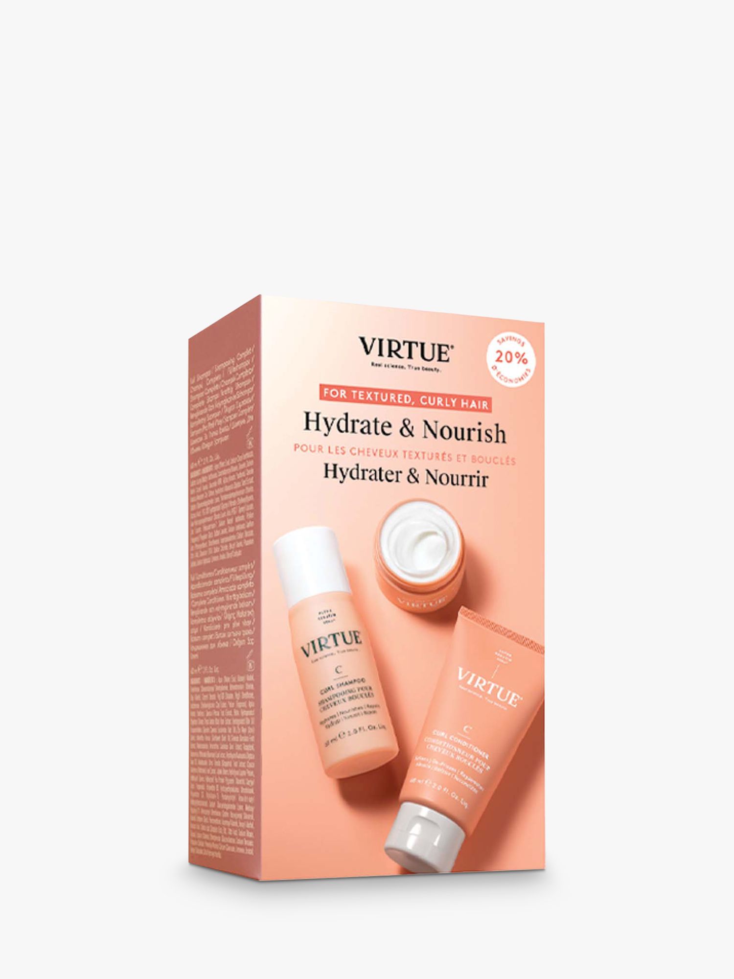 Virtue Curl Discovery Haircare Gift Set 3