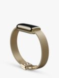 Fitbit Stainless Steel Mesh Band for Fitbit Luxe, Soft Gold