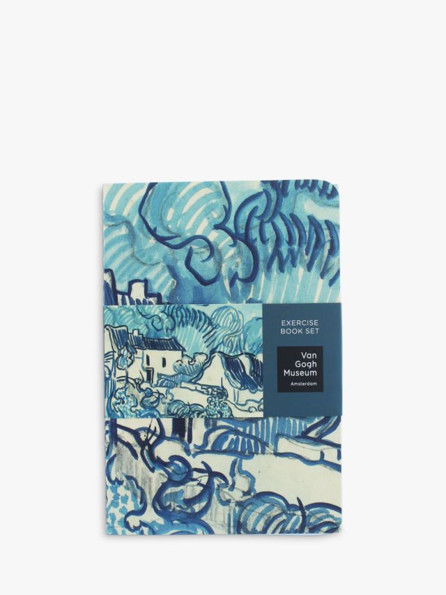 Van Gogh Paintings Notebooks, Pack of 3, Blue