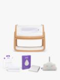 Snüz SnüzPod 4 Comfort Air Bedside Crib Starter Bundle, Natural