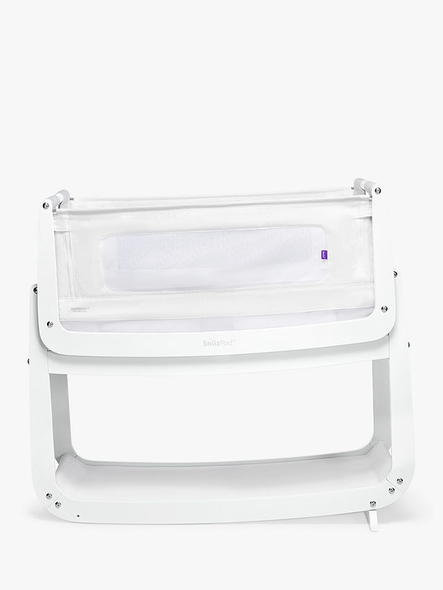 Snüz SnüzPod 4 Comfort Air Bedside Crib Starter Bundle, White