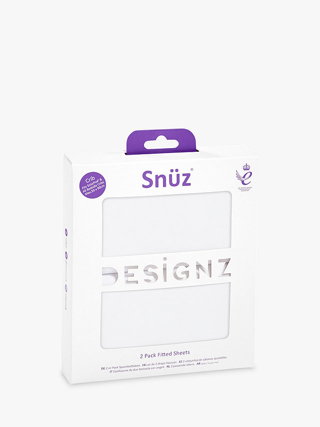 Snüz SnüzPod 4 Comfort Air Bedside Crib Starter Bundle, White