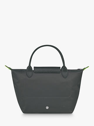 Longchamp Le Pliage Recycled Canvas Small Top Handle Bag, Graphite