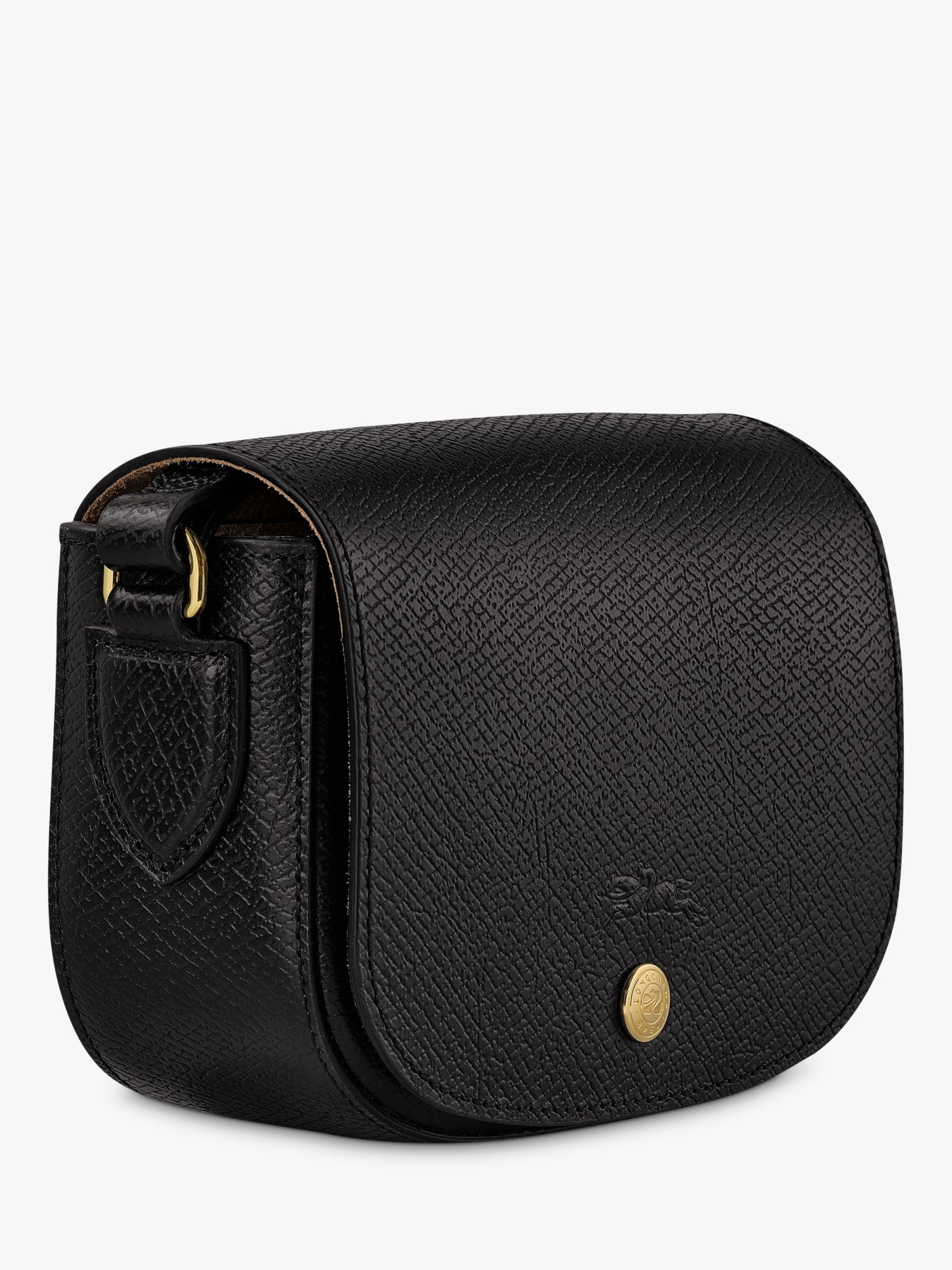 Mulberry Heritage Cross Body Clipper Bag, Black at John Lewis & Partners