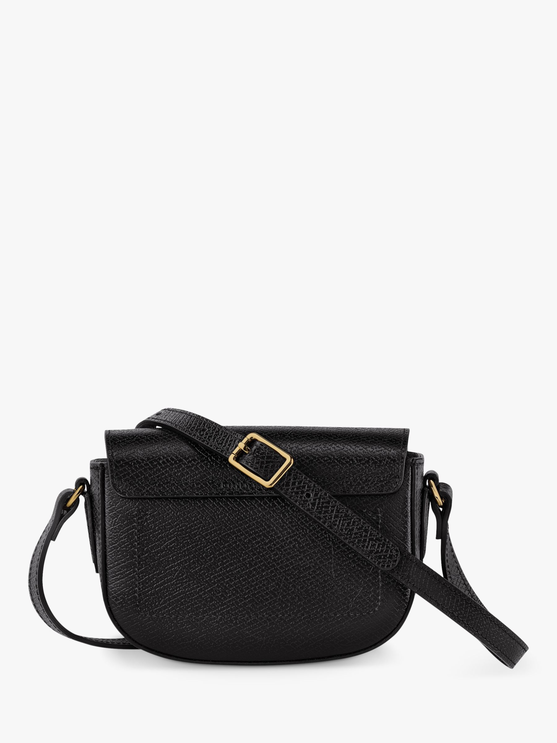 Longchamp Epure Leather Cross Body Bag, Black at John Lewis & Partners