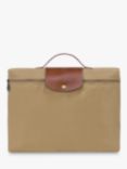 Longchamp Le Pliage Original Briefcase, Desert