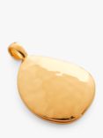 Monica Vinader Deia Pebble Locket Charm Necklace, Gold