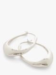 Monica Vinader Deia Medium Hoop Earrings, Silver