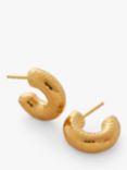 Monica Vinader Siren Muse Small Chunky Huggie Hoop Earrings, Gold