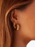 Monica Vinader Siren Muse Medium Chunky Hoop Earrings
