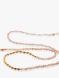 Monica Vinader Mini Nugget Gemstone Beaded Necklace