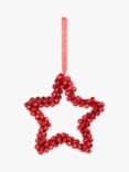 John Lewis Jolly General Store Bell Star Tree Decoration