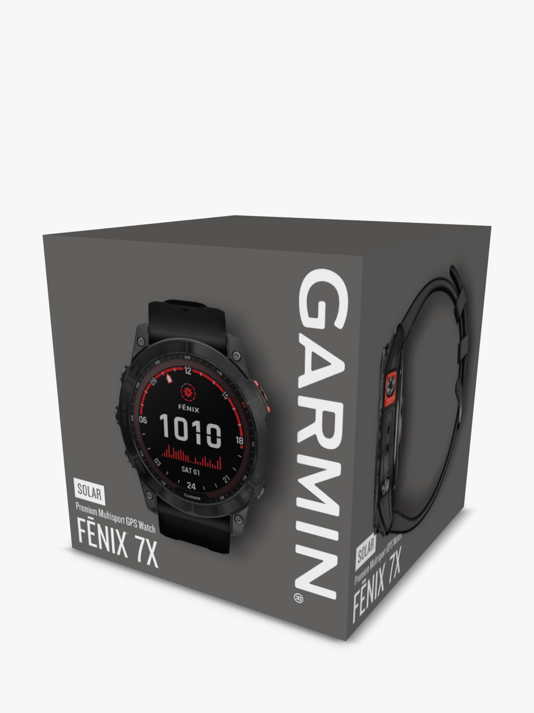 Garmin fēnix 7X Solar GPS, 51mm, Multisport Smartwatch, Slate Grey