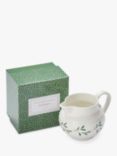 Sophie Conran for Portmeirion Mistletoe Porcelain Creamer, 280ml, White/Green