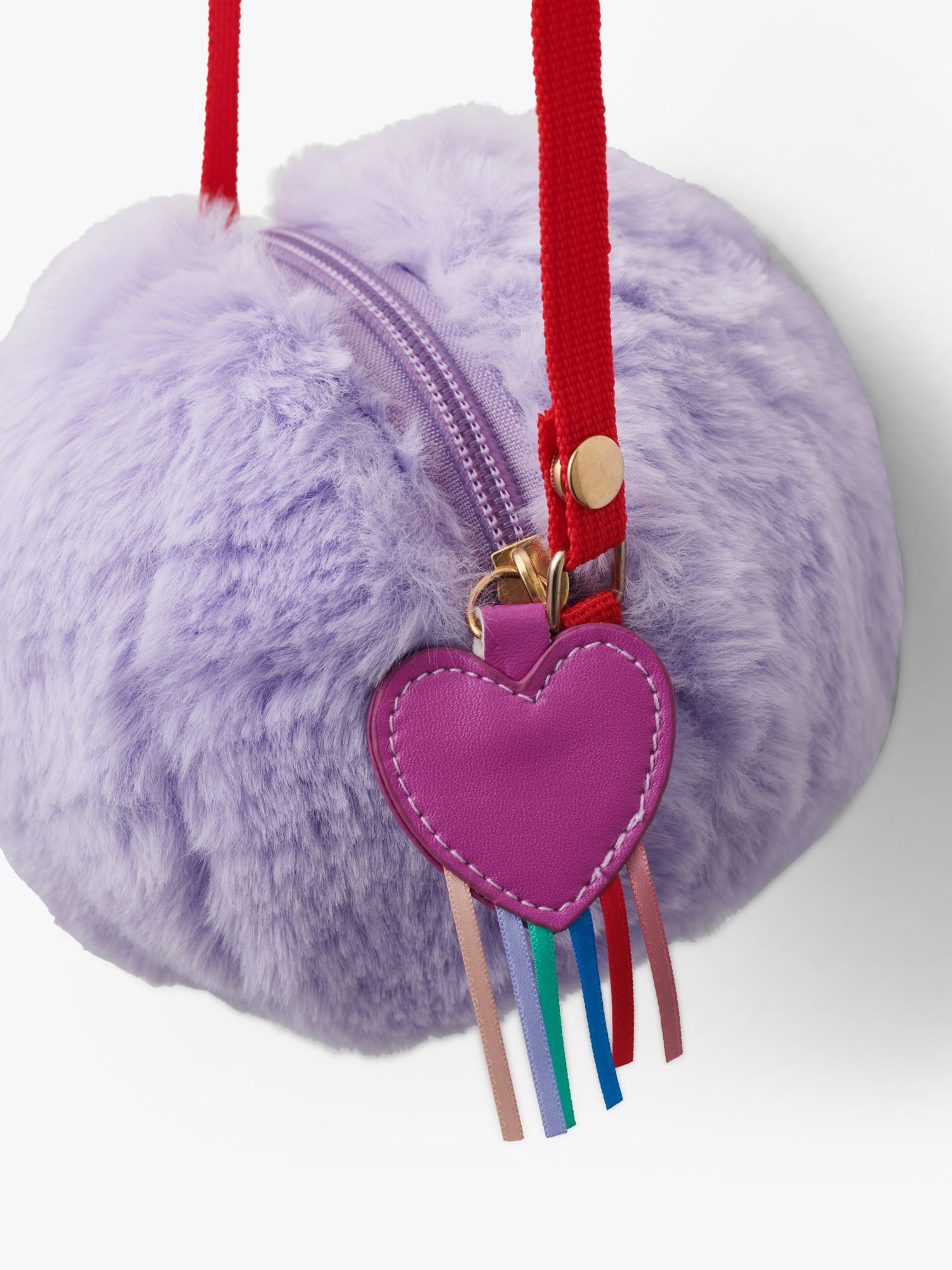 Lavender Pompom Water Bottle Charm