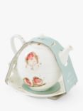 Wrendale Designs Robin Tea For One Bone China Teapot, 300ml, Cream/Multi