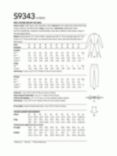 Simplicity Boys' and Men's Halloween Jack Skellington Costume Sewing Pattern, S9343