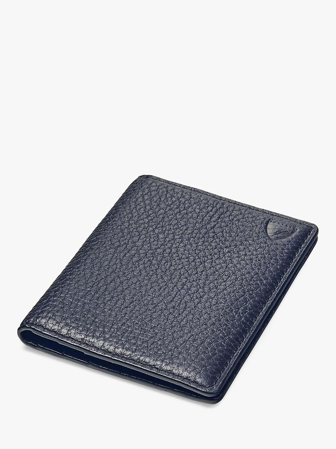 Buy Aspinal of London Double Fold Pebble Leather Card Holder Online at johnlewis.com