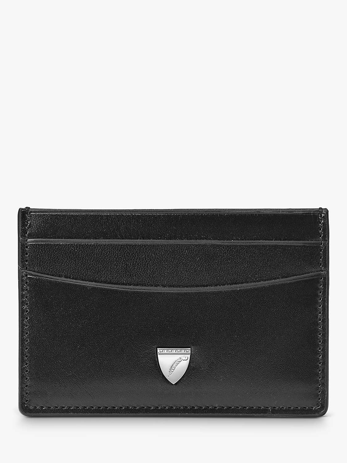 Buy Aspinal of London Smooth Leather Slim Credit Card Case Online at johnlewis.com