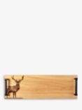 Selbrae House Monarch Stag Oak Wood Serving Tray, Natural