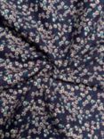 Viscount Textiles Mini Florals Cotton Fabric, Purple