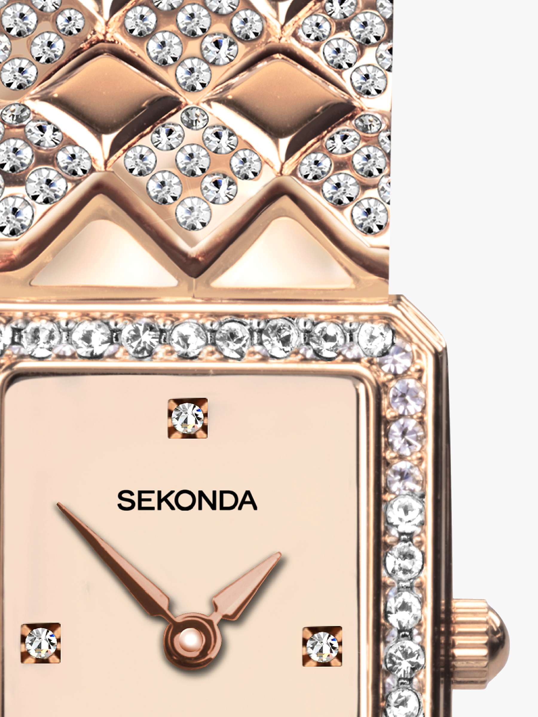 Buy Sekonda Women's Crystal Bracelet Strap Watch Online at johnlewis.com