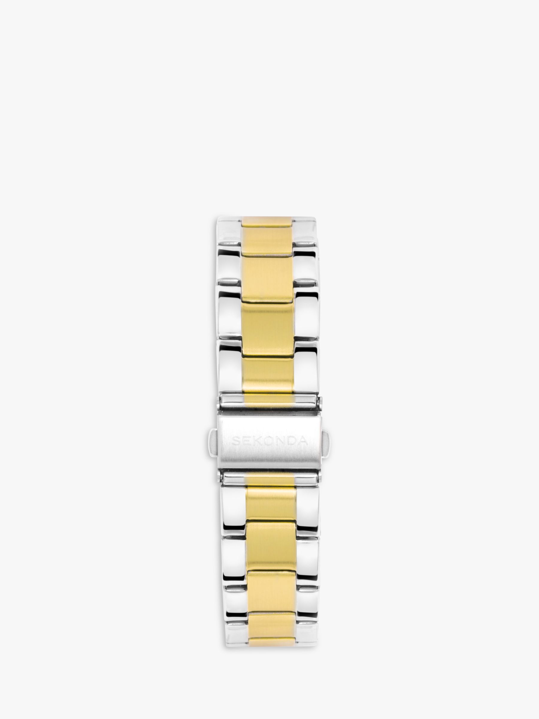 Buy Sekonda 30049.27 Men's Date Bracelet Strap Watch, Multi/Black Online at johnlewis.com