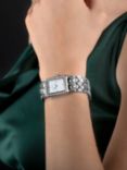 Sekonda Women's Crystal Bracelet Strap Watch, Silver 40510.27