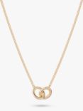 Tutti & Co Daze Double Link Pendant Necklace