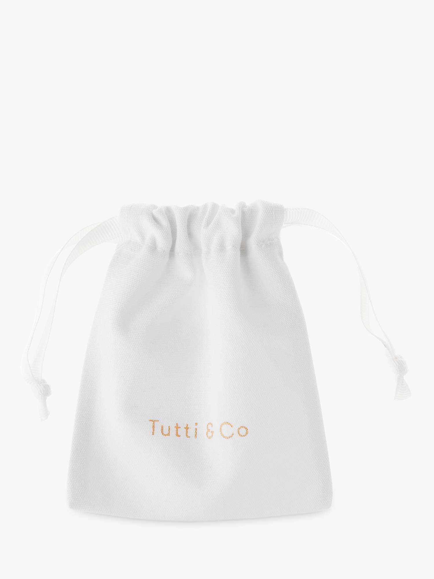 Buy Tutti & Co Moor Textured Huggie Hoop Earrings Online at johnlewis.com