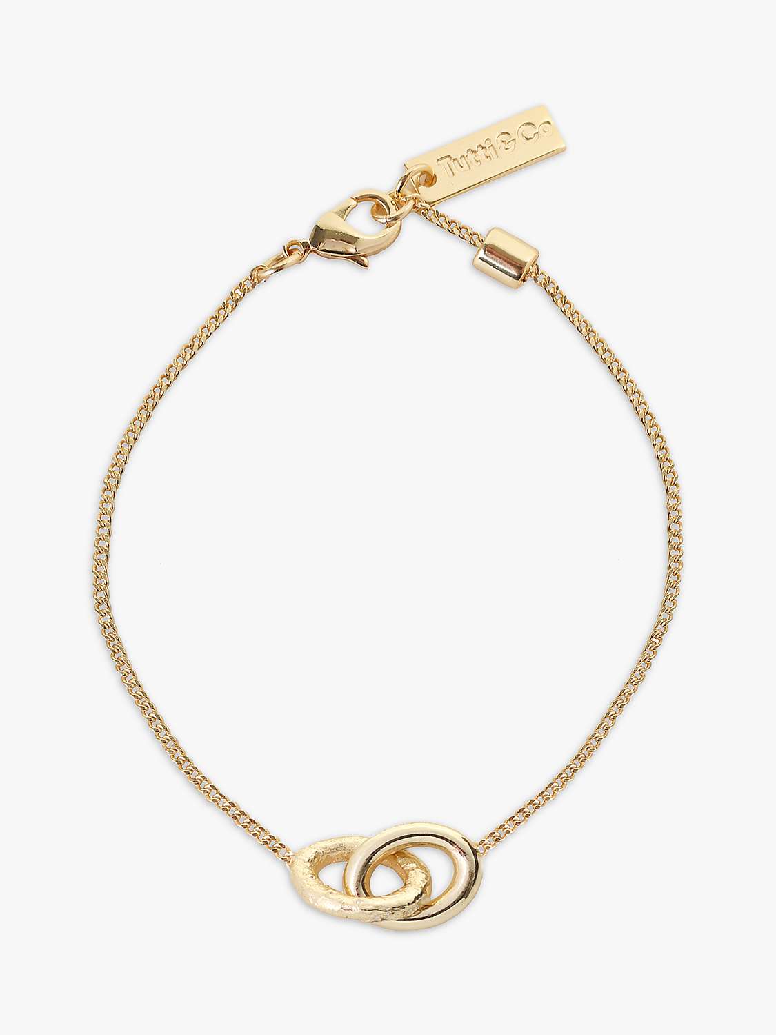 Buy Tutti & Co Daze Double Link Chain Bracelet Online at johnlewis.com