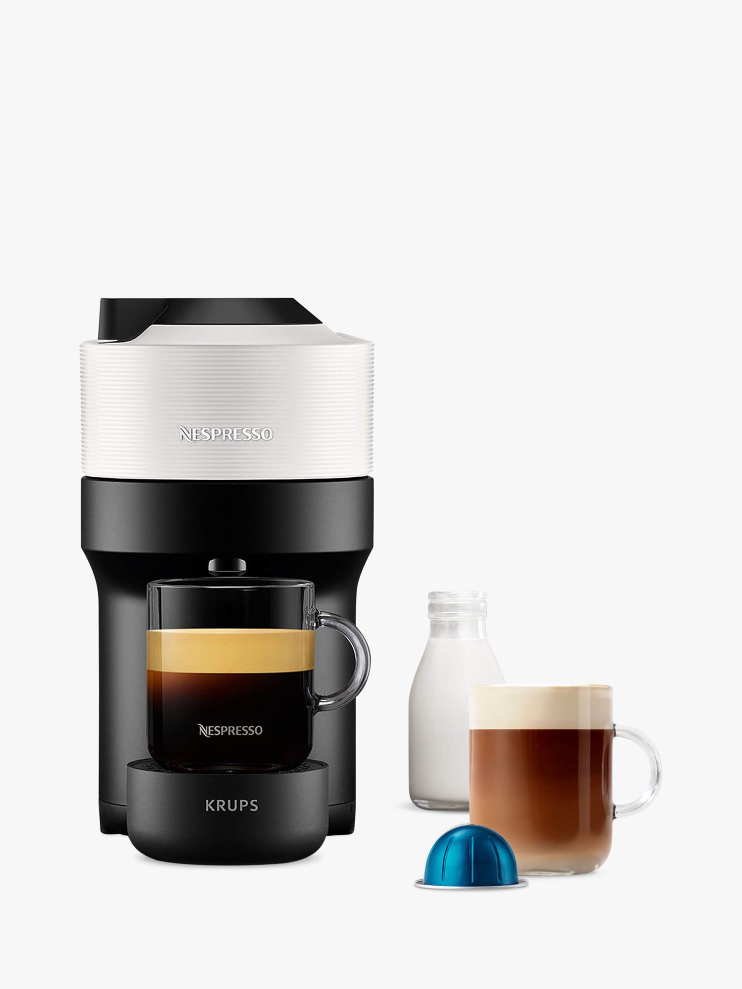 Nespresso Vertuo Pop Coffee Machine, Coconut White Online at Best Price, Coffee Makers