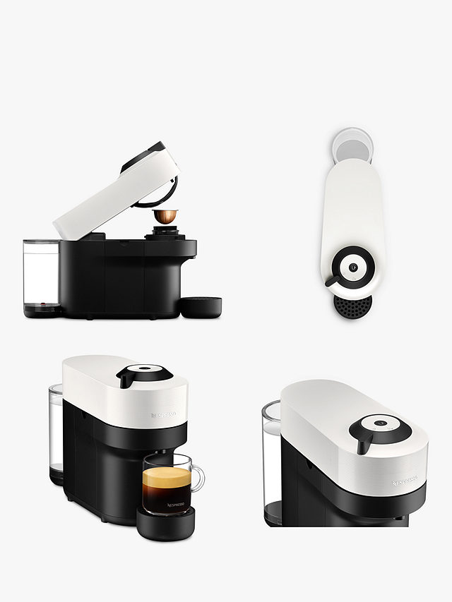 Nespresso Vertuo Pop Coffee Pod Machine by Krups, Coconut White
