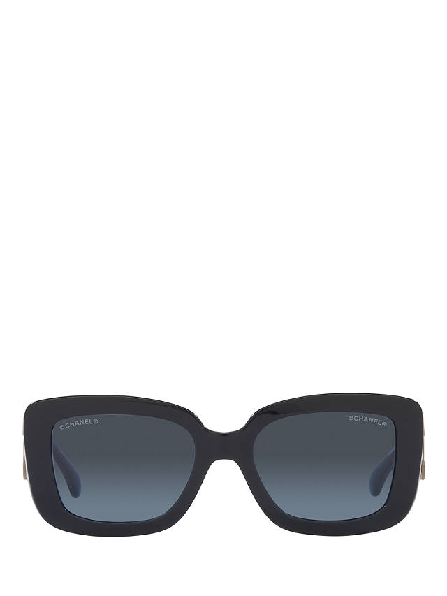 CHANEL Rectangular Sunglasses CH5473Q Blue/Blue Gradient