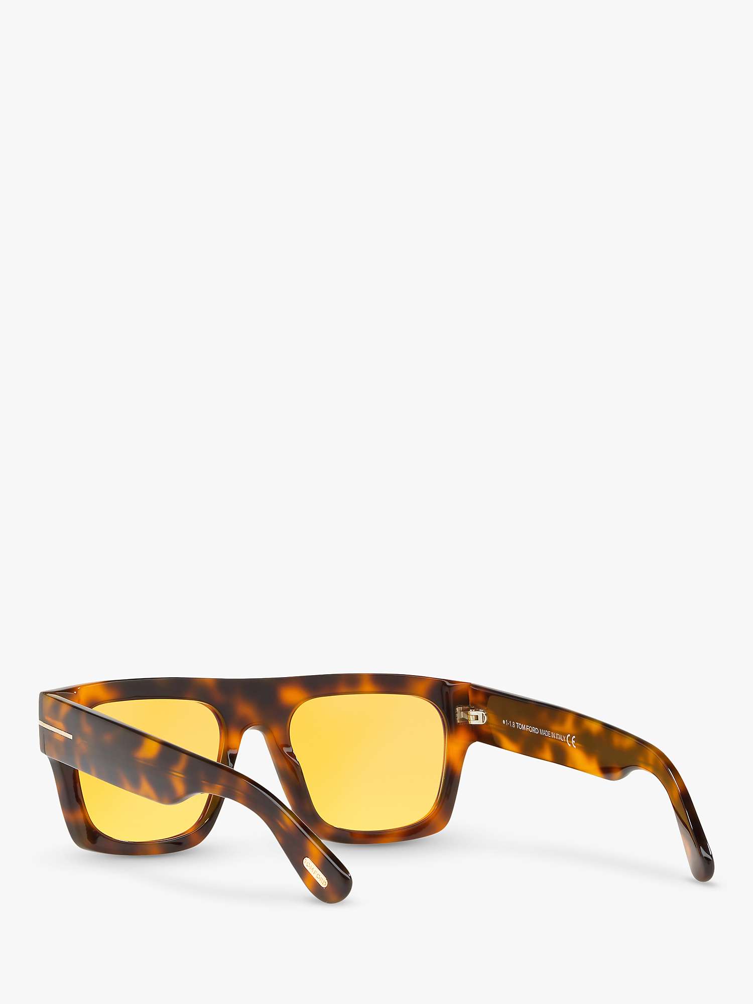 Buy TOM FORD FT0711 Men's Fausto Square Sunglasses Online at johnlewis.com