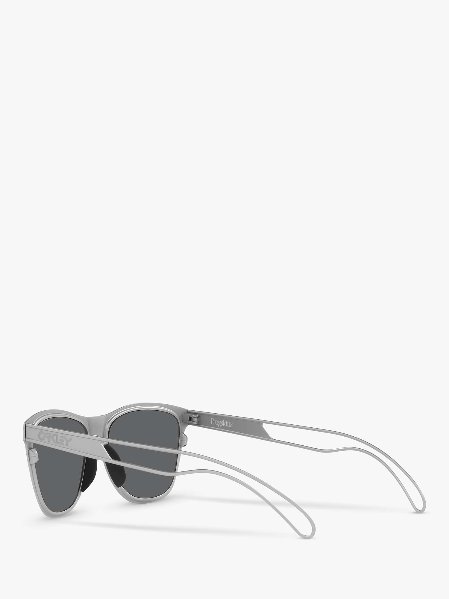 Buy Oakley OO60446 Men's Frogskins Sunglasses, Raw Titanium Online at johnlewis.com