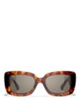 CHANEL Rectangular Sunglasses CH5473Q Havana/Brown
