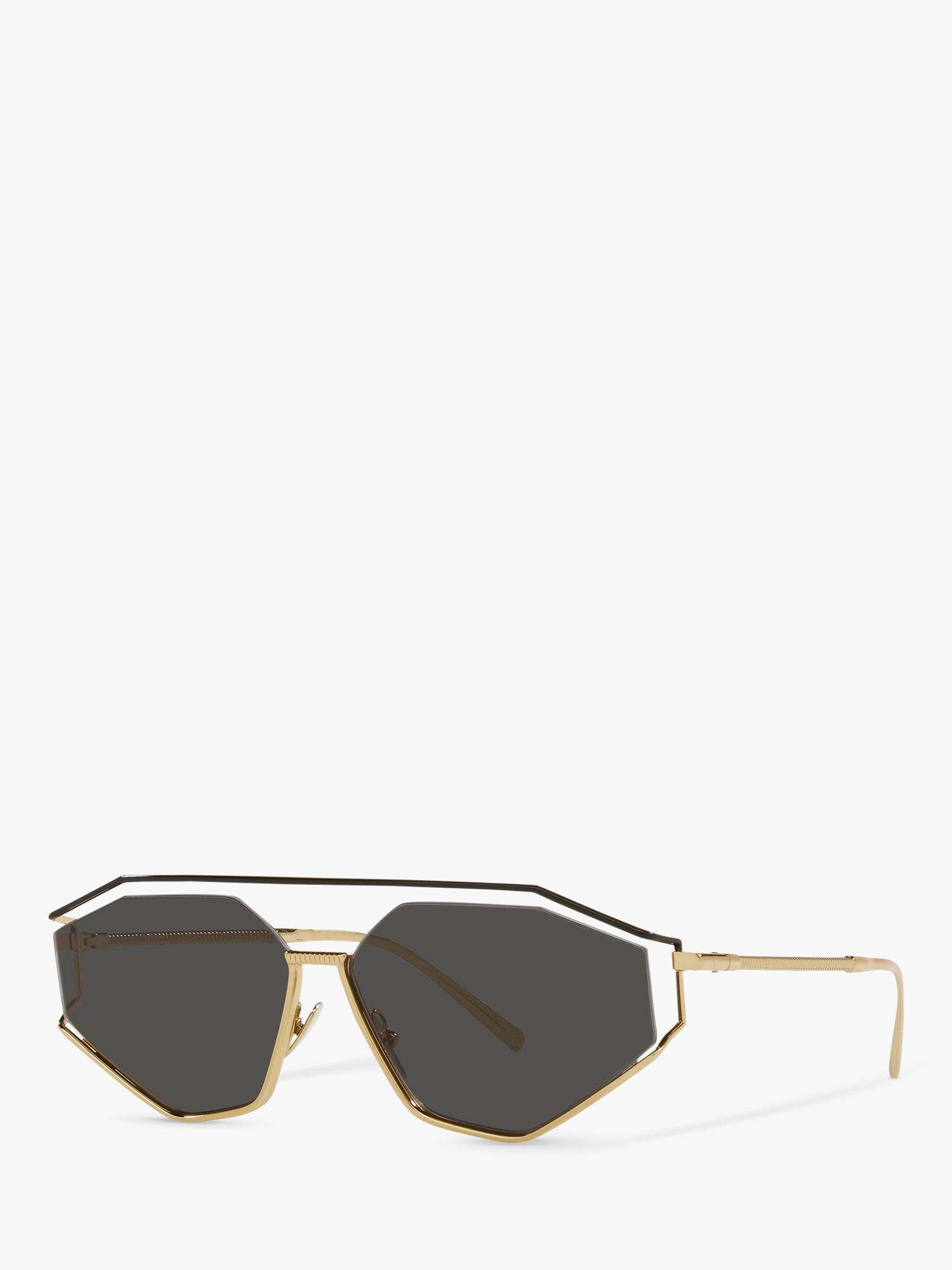 Buy Dolce & Gabbana DG2265 Men's Irregular Sunglasses Online at johnlewis.com
