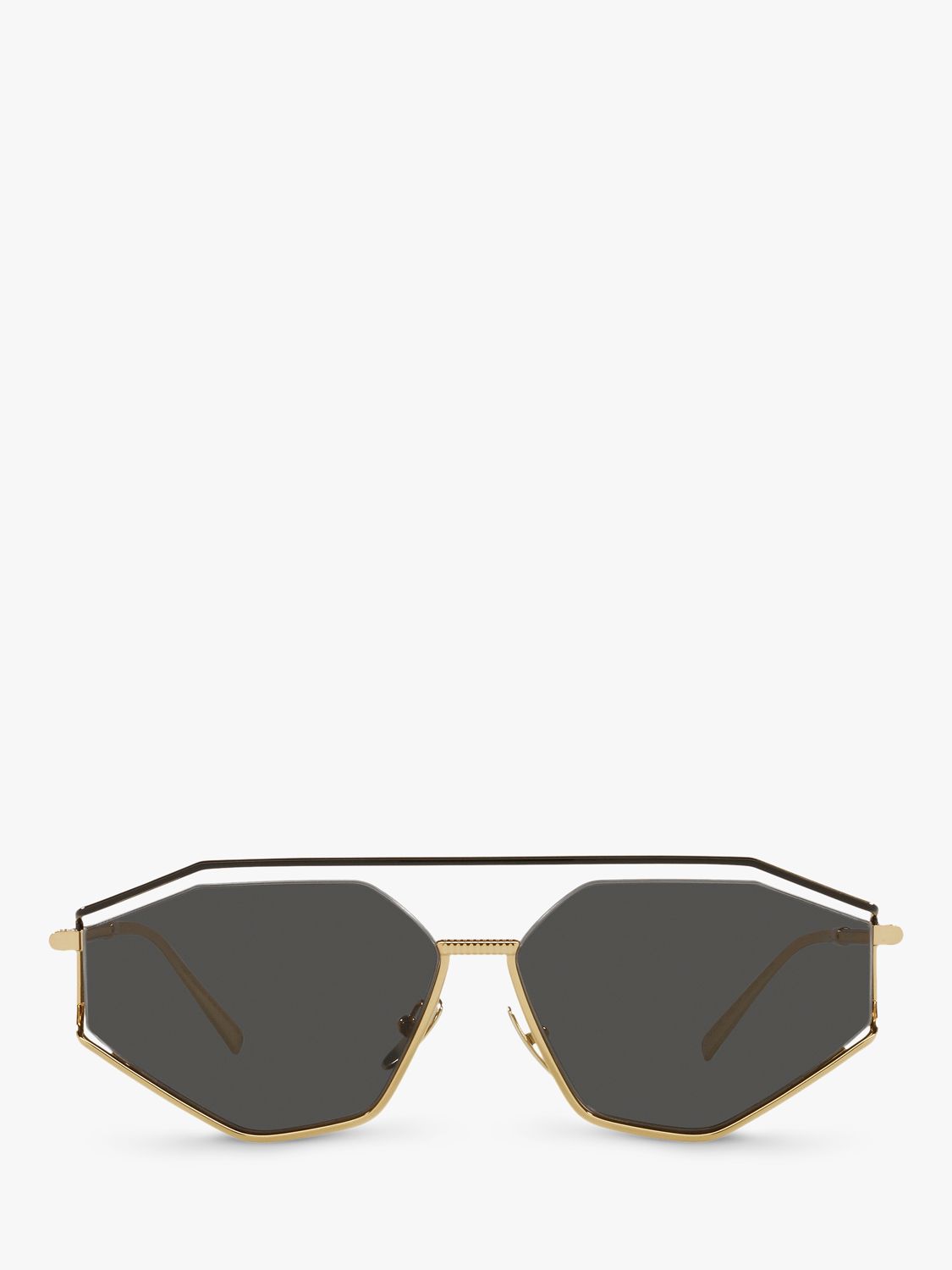 Buy Dolce & Gabbana DG2265 Men's Irregular Sunglasses Online at johnlewis.com