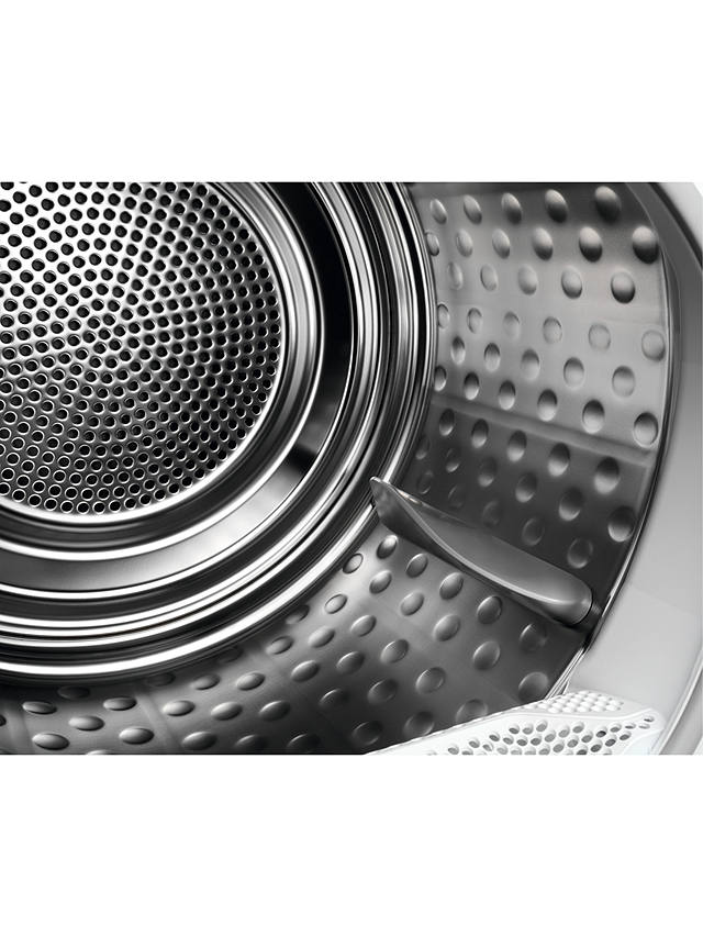 Buy AEG 7000 TR718L4B Heat Pump Tumble Dryer, 8kg Load, White Online at johnlewis.com