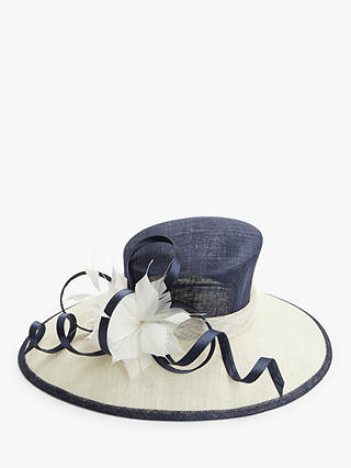 John Lewis Lauren Twirl & Flower Occasion Hat